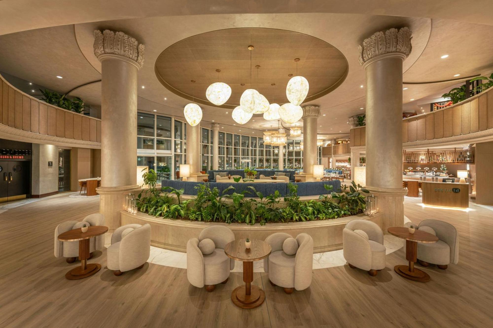 Sheraton Jumeirah Beach Resort Dubai Esterno foto The lobby of the hotel