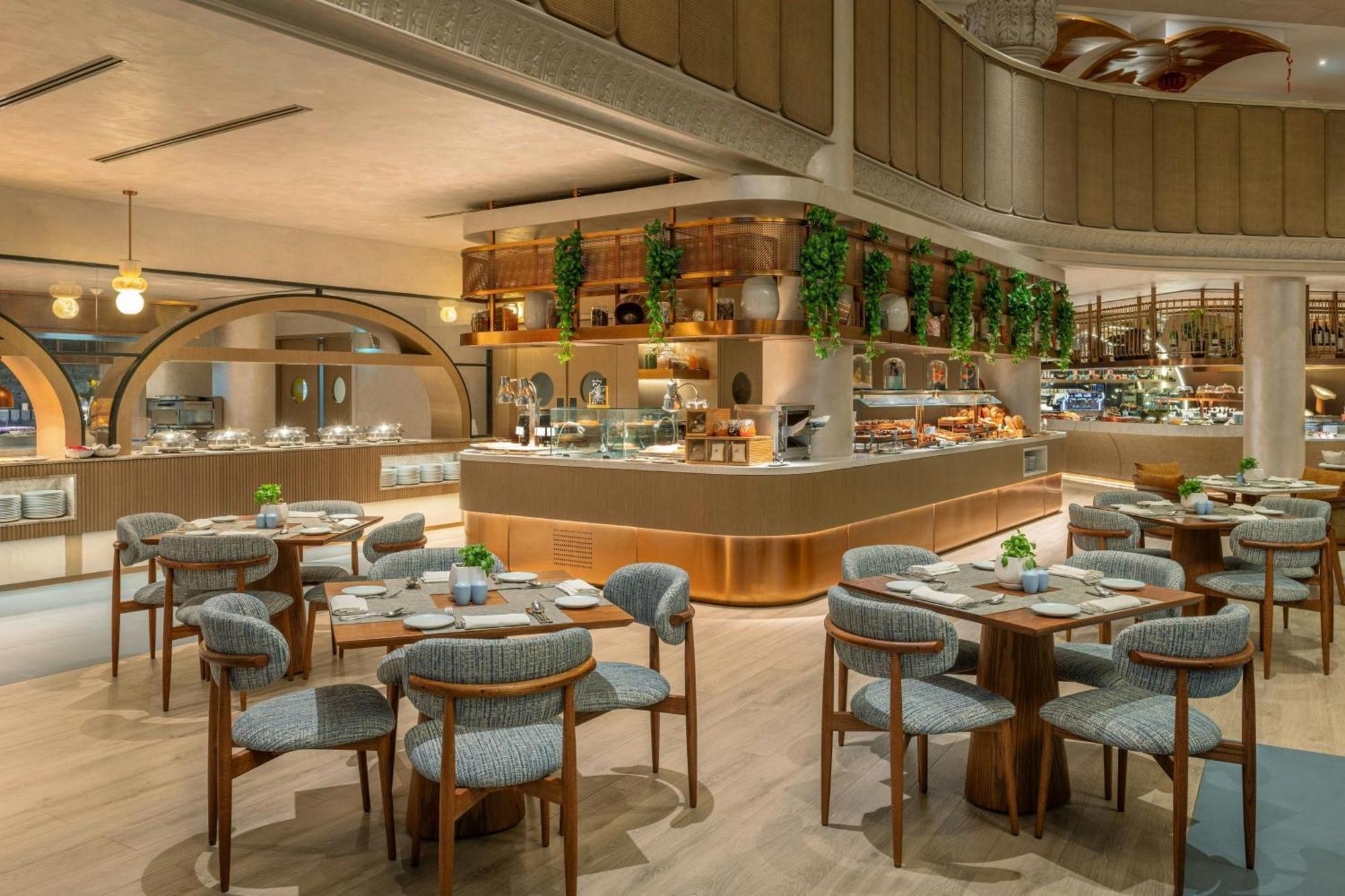 Sheraton Jumeirah Beach Resort Dubai Esterno foto The restaurant